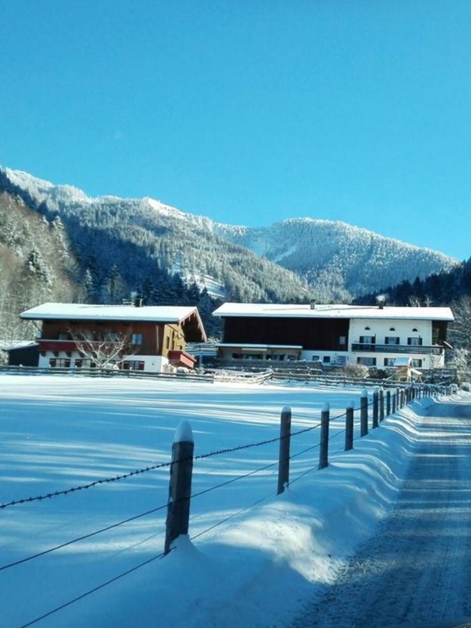 Ferienwohnung Berghof Moar Unterwössen Exterior foto